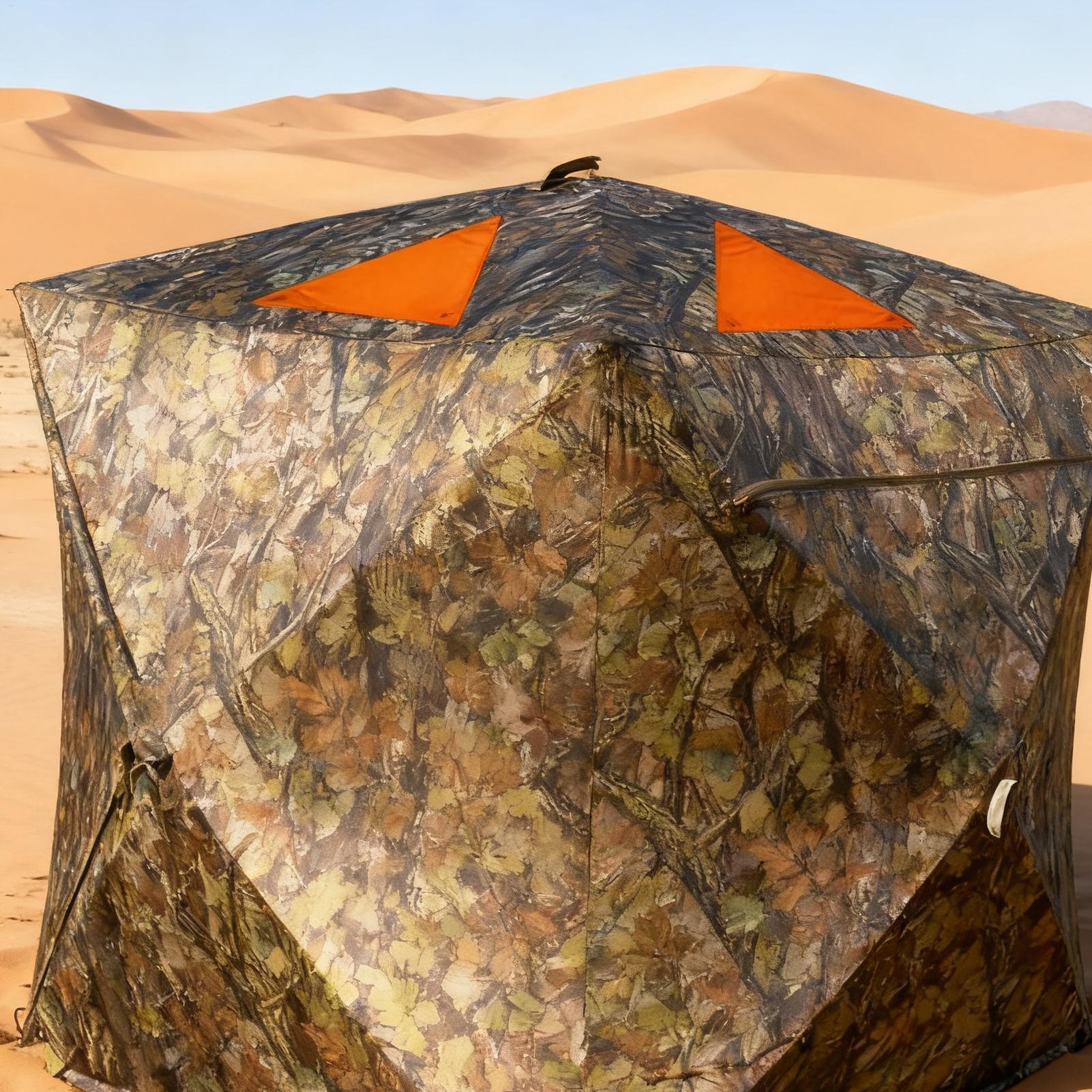 Outdoor Hunting Tent - علامات الصيد باللون البرتقالي العمياء ملحقات