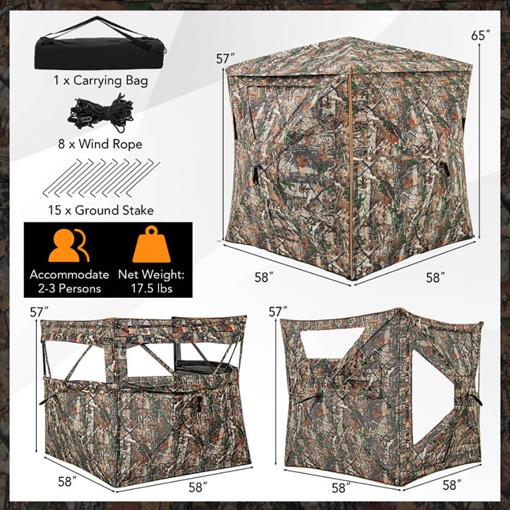 Hunting & Outdoor Supplies Vanderbijlpark Photos - خيمة صيد قابلة للفصل 5 في