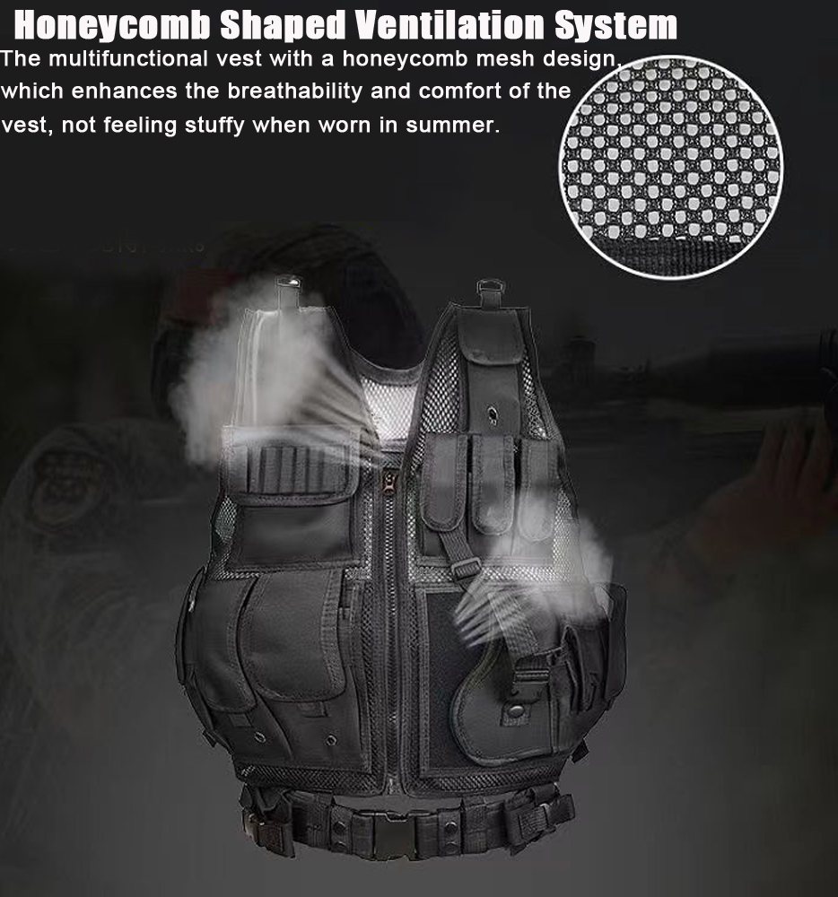 سترة تكتيكية قابلة للتعديل بنظ - مراجعة Hunting Outdoor Jacket وسعره