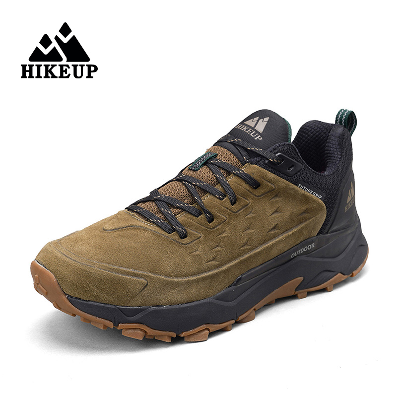 HIKEUP المطاط تسولي خففت أحذية - مراجعة Outdoor Hunting Fabric وسعره