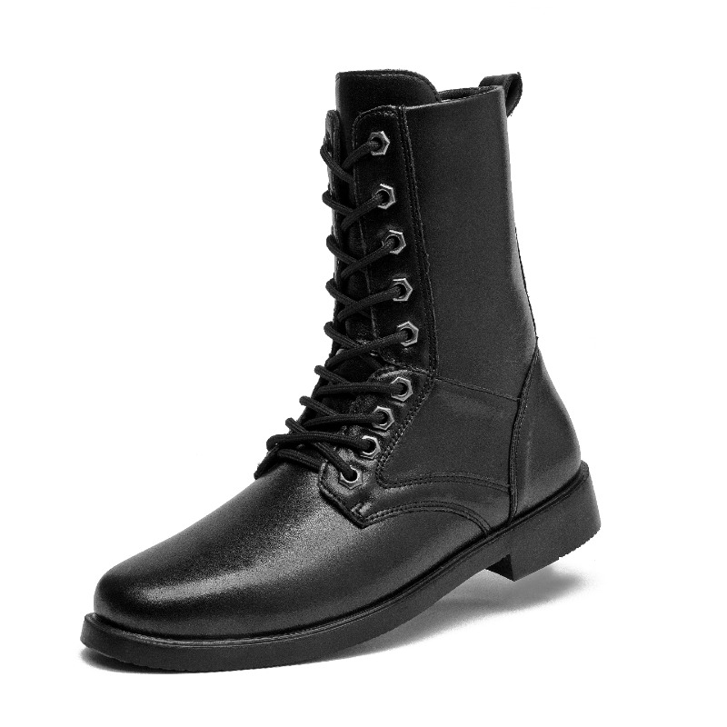 أحذية جلدية عالية الرقبة للأنش - مراجعة Outdoor Hunting Boots For Men وسعره