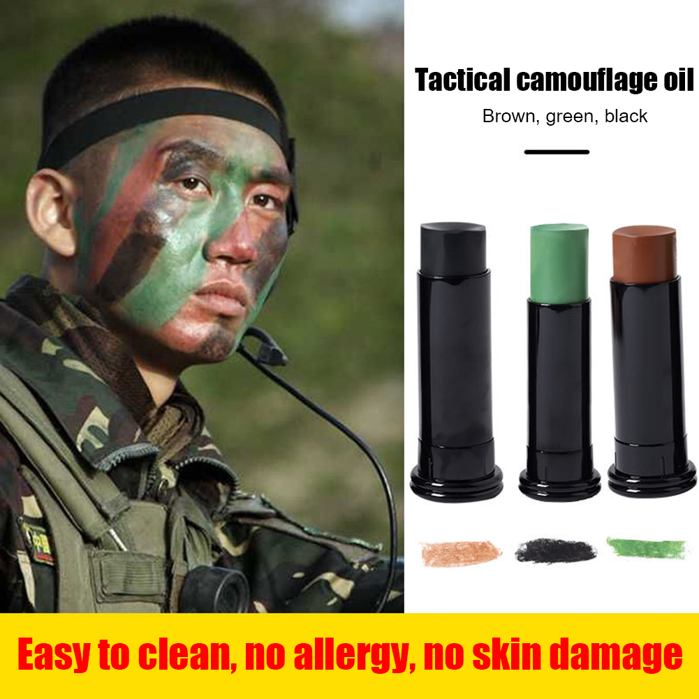كريم ملون للتمويه العسكري ، بد - مراجعة Camo Face Paint وسعره