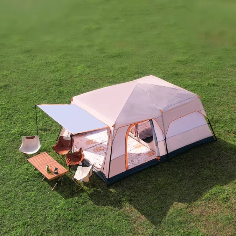 خيمة تخييم عائلية كبيرة تتسع ل - مراجعة Outdoor Hunting Tent وسعره