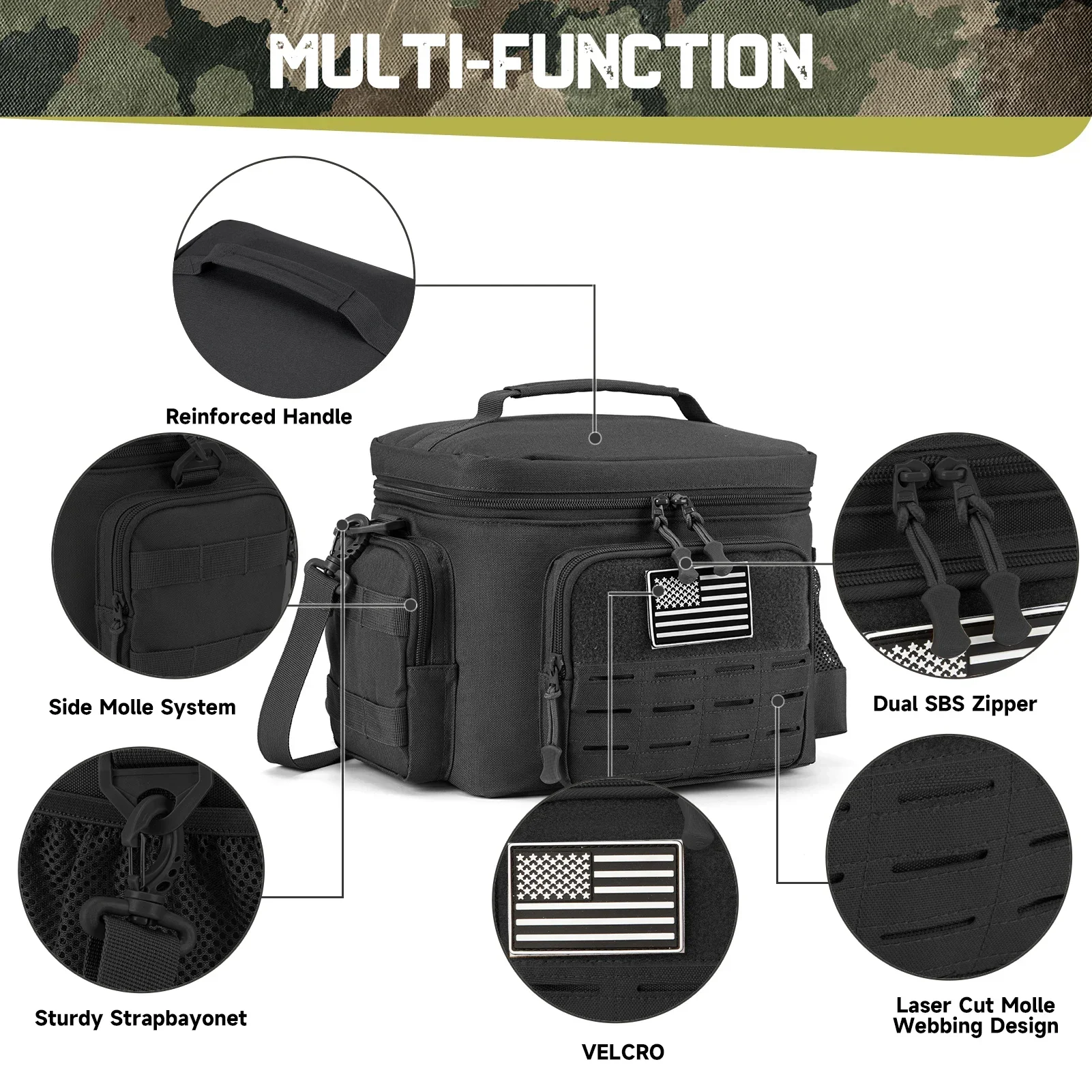 13L التكتيكية حقيبة للحفاظ على - مراجعة Outdoor Hunting Gear Storage وسعره
