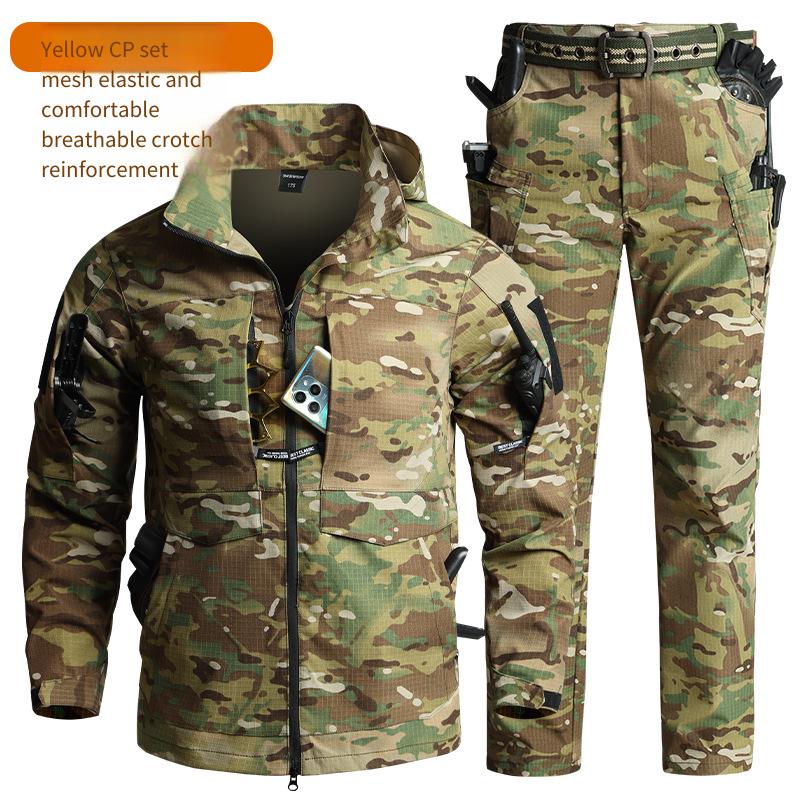 طقم ملابس تكتيكية للرجال بنمط  - مراجعة Hunting Outdoor Jacket وسعره