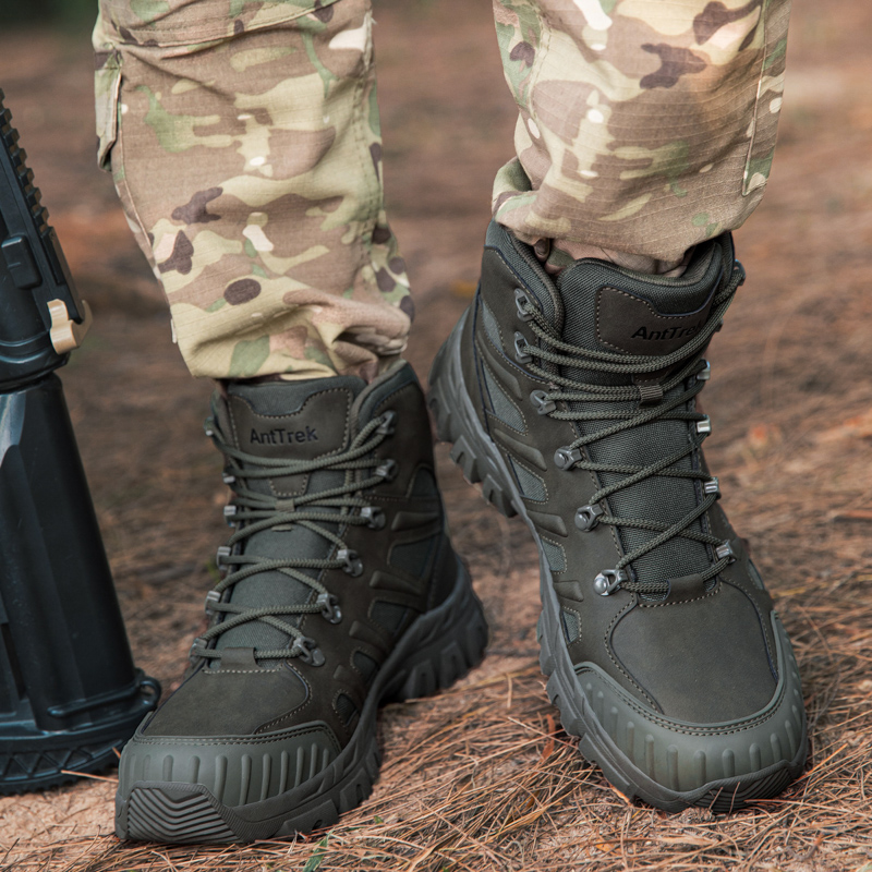 أحذية تكتيكية للرجال مقاومة لل - مراجعة Outdoor Hunting Boots For Men وسعره