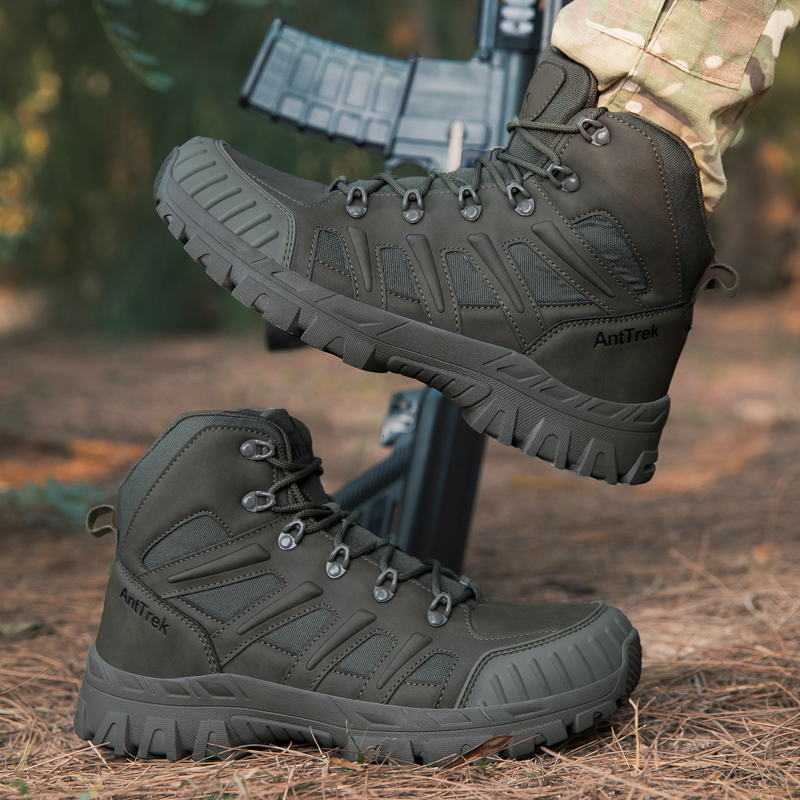 أحذية تكتيكية للرجال مقاومة لل - مراجعة Outdoor Hunting Boots For Men وسعره