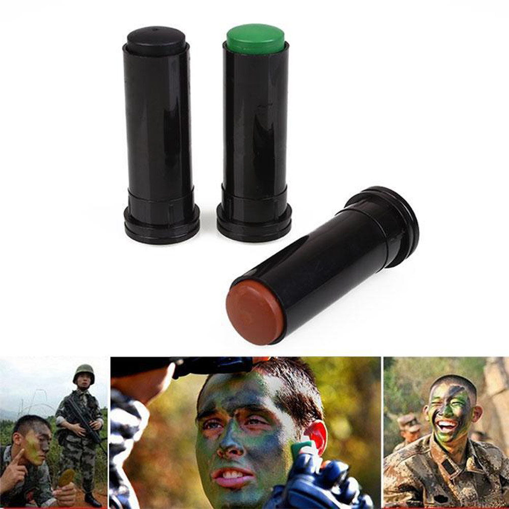 طقم طلاء وجه مموه من 3 قطع، صد - مراجعة Camo Face Paint وسعره